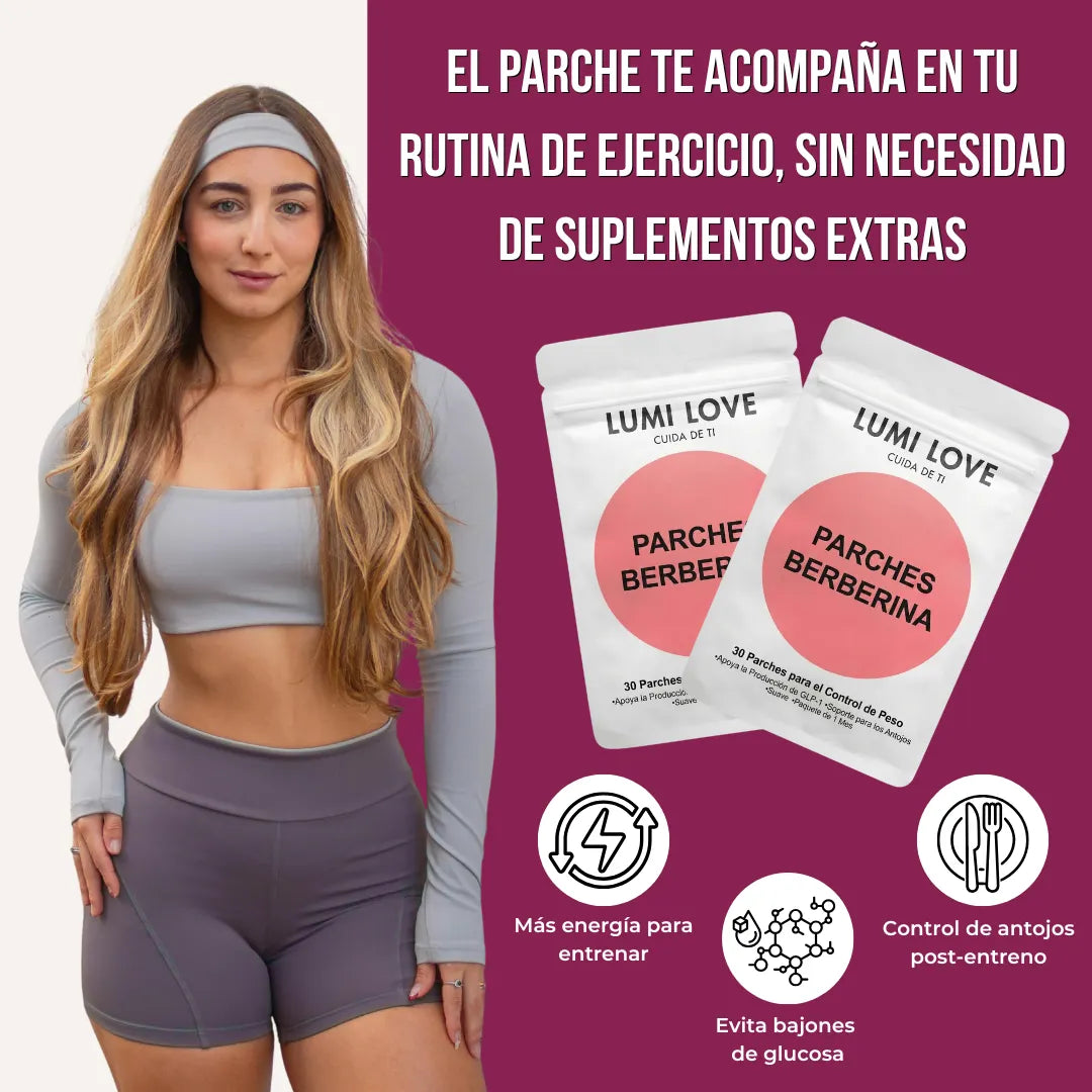 Parche de Berberina que Mantiene tu Peso Bajo Control