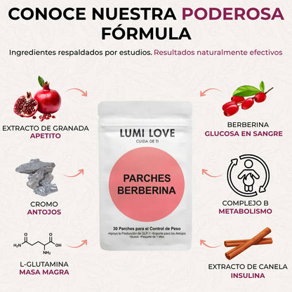 Parche de Berberina que Mantiene tu Peso Bajo Control