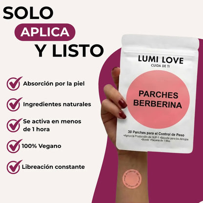 Parche de Berberina que Mantiene tu Peso Bajo Control